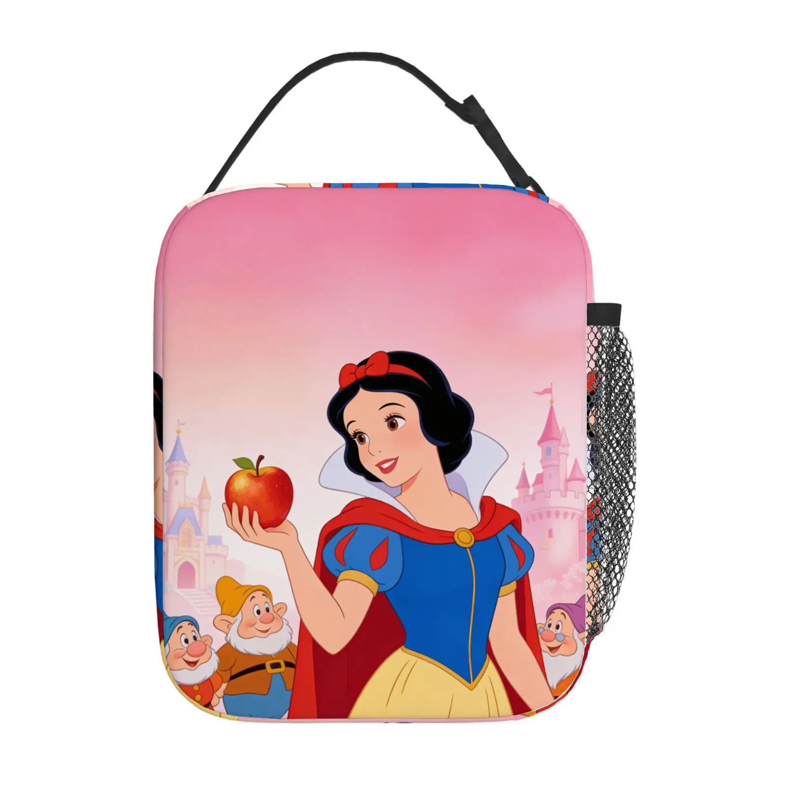 

1pc Snow princess theme cute lunch bag, suitable for casual daily application, commuter lunch bag, gift