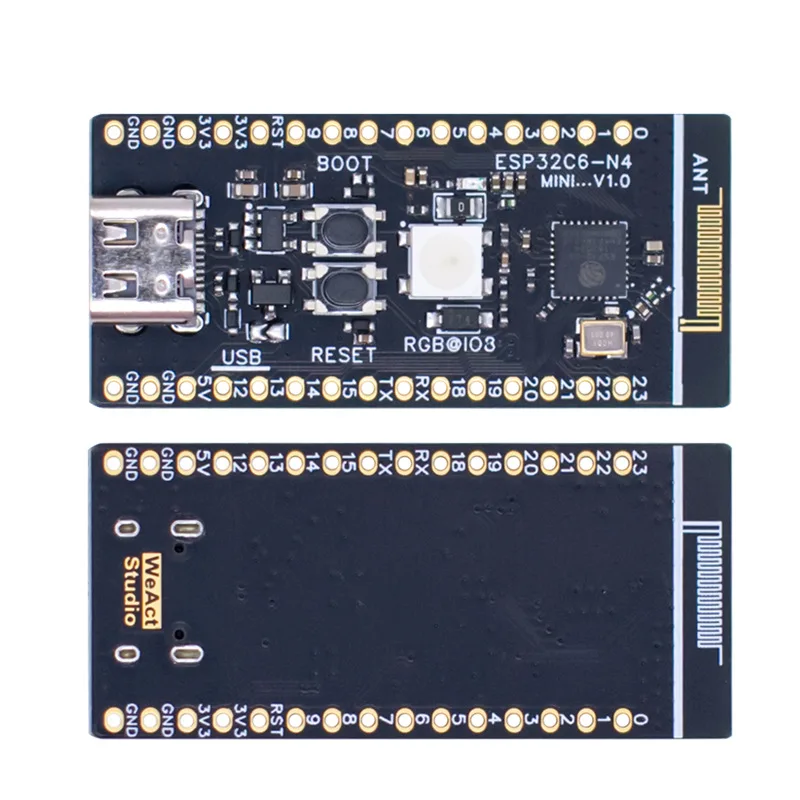 ESP32-C6-Mini Development Board, Core Board, Microcontroller, Programming Learning Controller, MOQ:3pcs