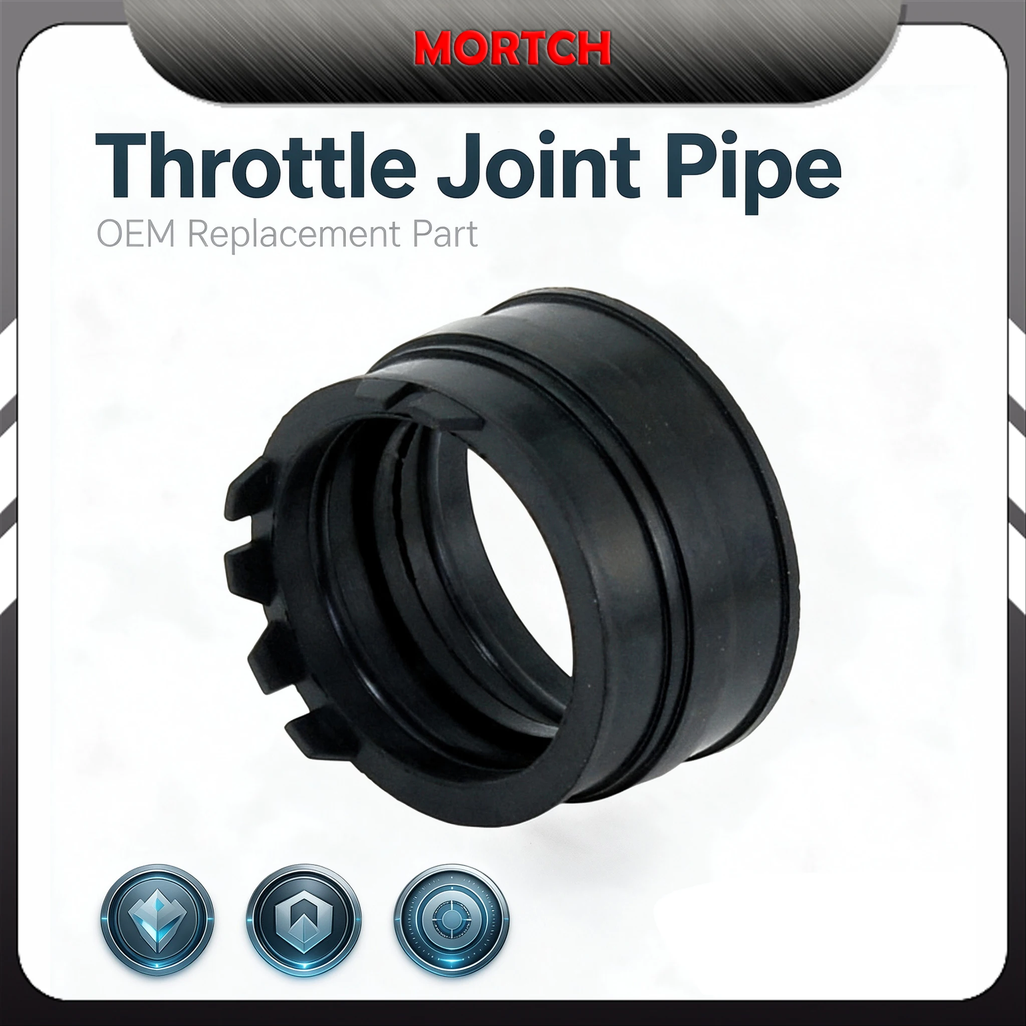 Rubber Intake Hose Throttle Joint Pipe 0800-025005 For CFMoto CForce 800 850XC ZForce 800EX UForce 800