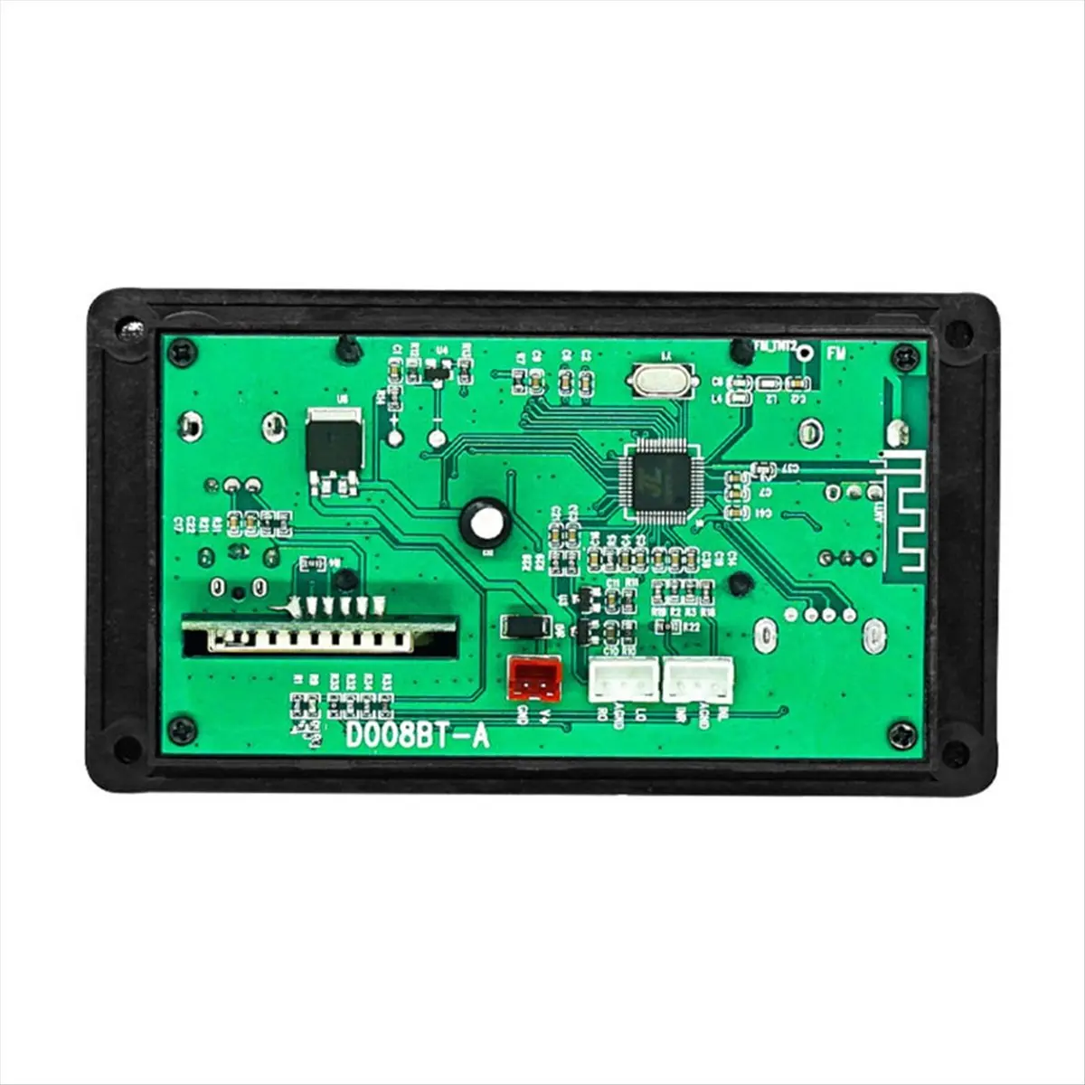 A10I LCD Display Bluetooth 5.0 MP3 Decoder Board Support Handsfree Recording FM DC 12V MP3 WMA WAV APE FLAC Audio Player
