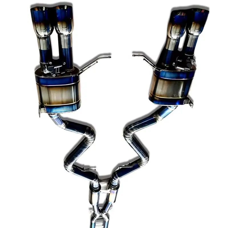 

Титановая задняя выхлопная труба с клапаном управления Cat для BMW M3 E90/E92/E93 4.0L 2009-2013, глушитель выхлопной системы