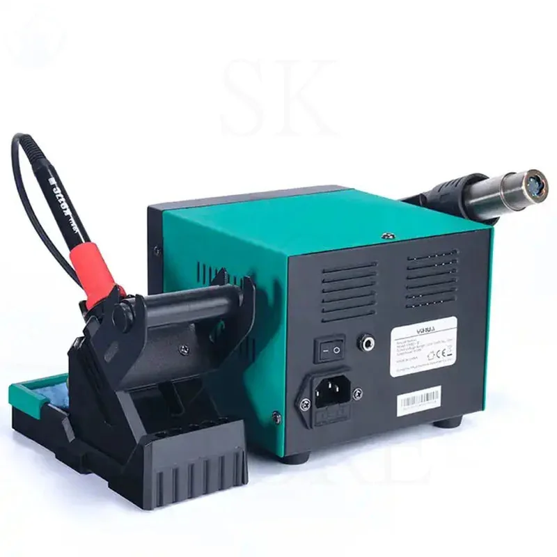 YIHUA 938BD+-II 110W Auto-standby Auto-poweroff Soldering Iron 100-480 Celsius 810W Hot Air Rework Station