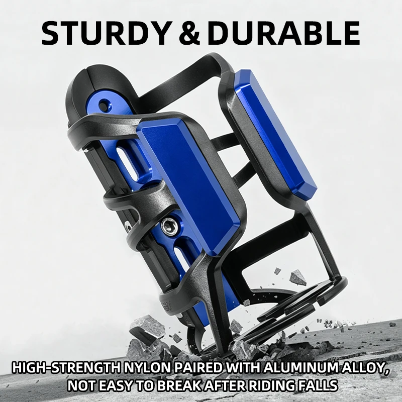 Motorcycle Cup Holder Bottle Cage Accessories For Yamaha Tenere700 TW200 XT250 XT1200Z Super Tenere Tracer 700 900 700GT 900GT