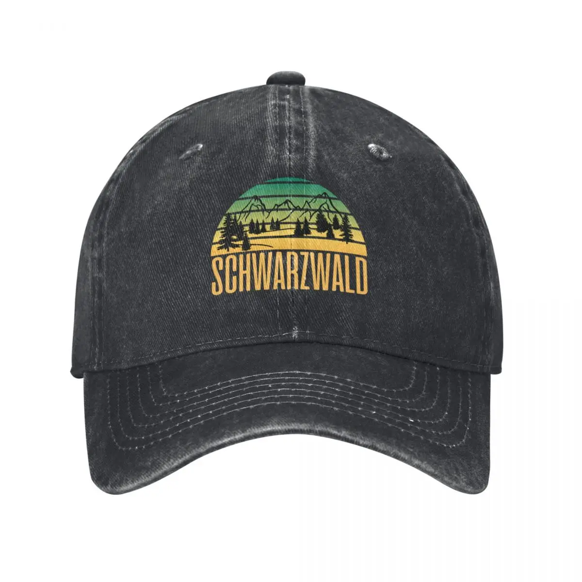 Schwarzwald Berge Baseball Cap Icon Golf |-F-| Man Women's