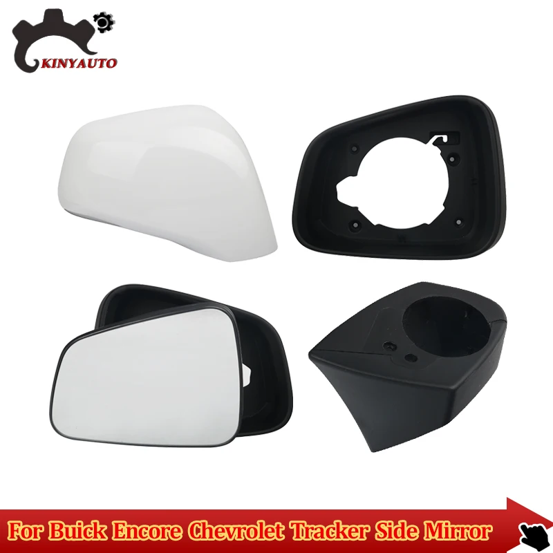 For Buick Encore Chevrolet Tracker 13-18 Side External Mirror Lens Glass Turn Signal Light Lamp Lid Shell Frame Cover Holder