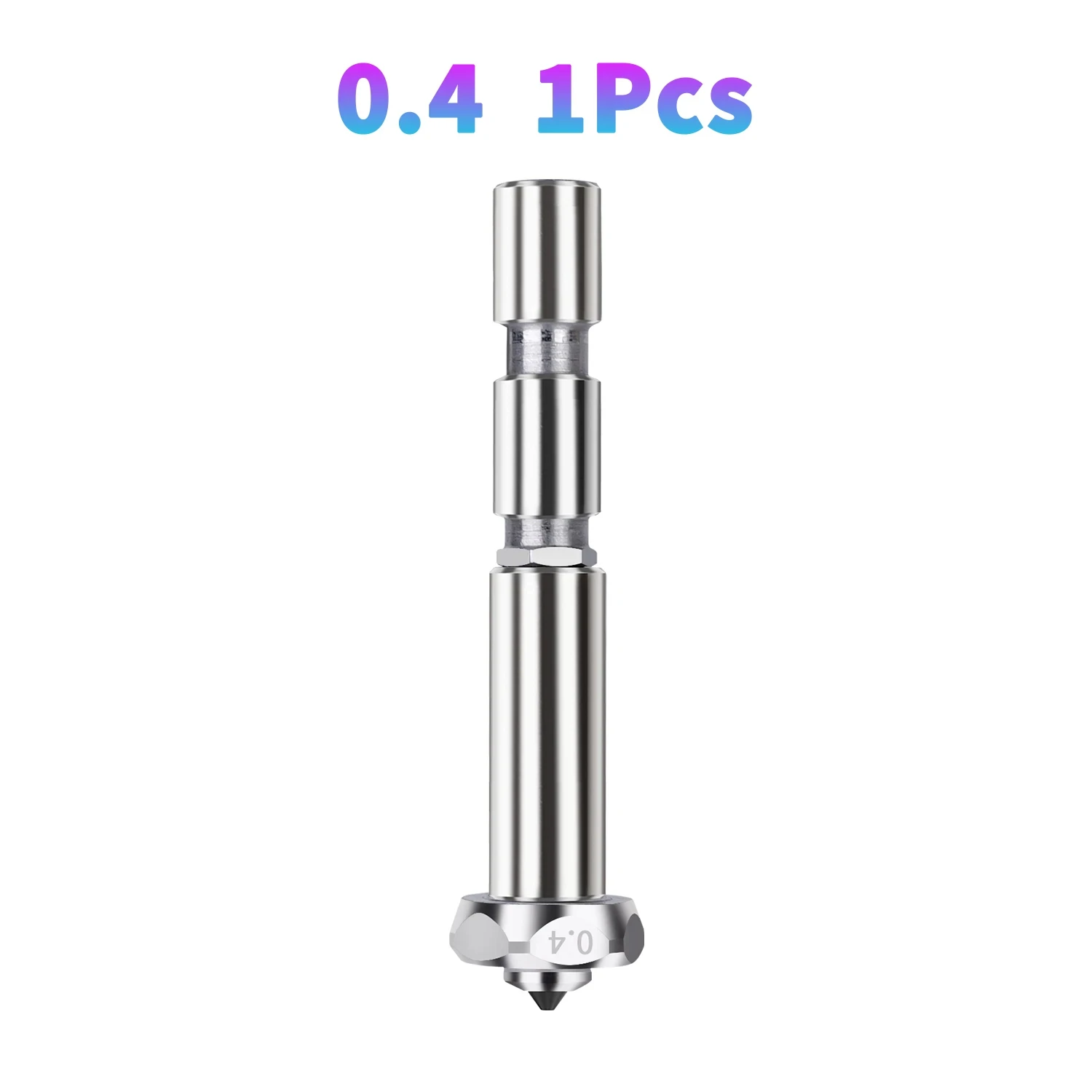 Für Anycubic Kobra 3 Max Hotend 0,4 0,6 0,8mm Combo Schnellwechsel Integrierte Düse aus gehärtetem Stahl