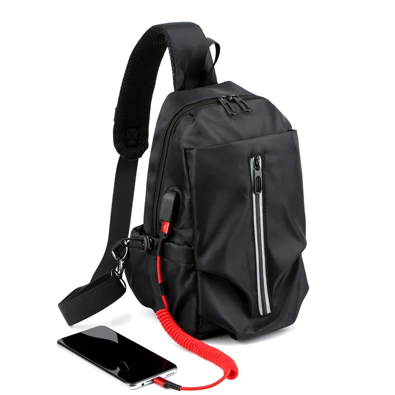 

Мужская водонепроницаемая нагрудная сумка, противоугонная сумка через плечо, популярные корейские карманные подарки для него, сумки на слинге, рекламная сумка большой вместимости