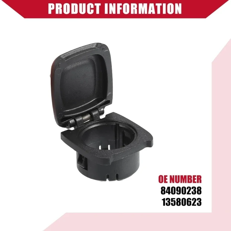 السيارات الداخلية مخرج طاقة الغبار قبعات الدقة تناسب غطاء مقبس الطاقة 84090238 استبدال التثبيت السريع للسيارة D7YA #4