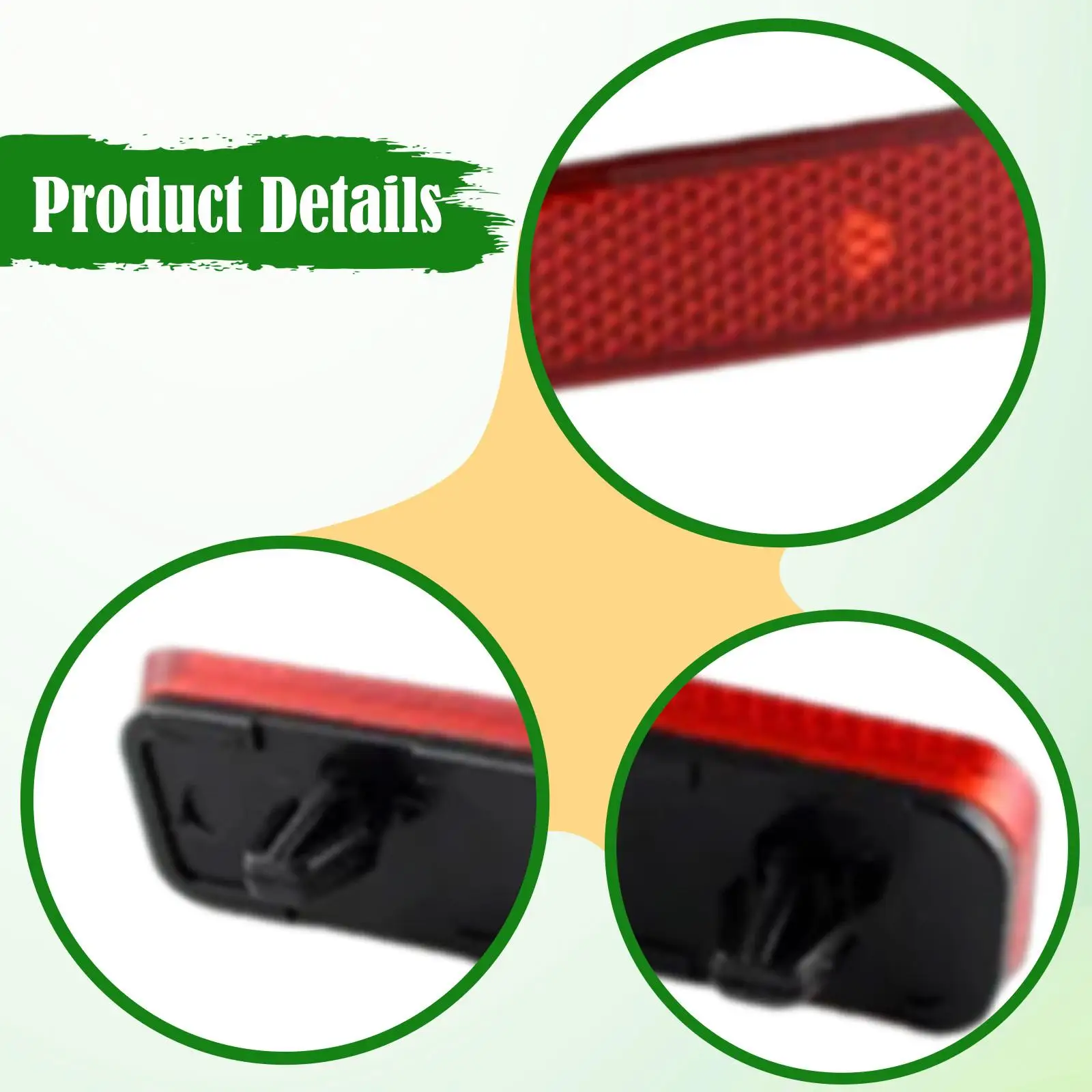 2x แผ่นสะท้อนแสงกันชนด้านหลัง 7E0945105 7E0945106 อุปกรณ์สำหรับโฟล์คสวาเก้น มัลติแวน