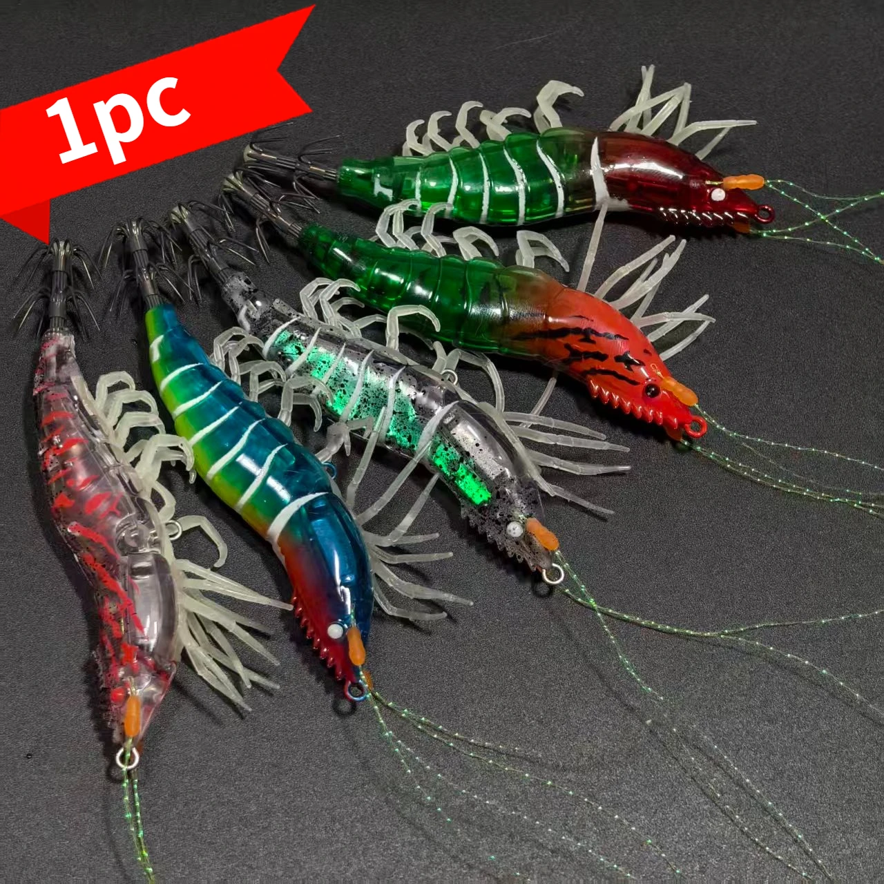 1 قطعة الطعم الحبار 8 سنتيمتر/3.15in الاصطناعي القفز السحر بطيئة غرق السنانير القوية الصيد البحري الأخطبوط الحبار مضيئة