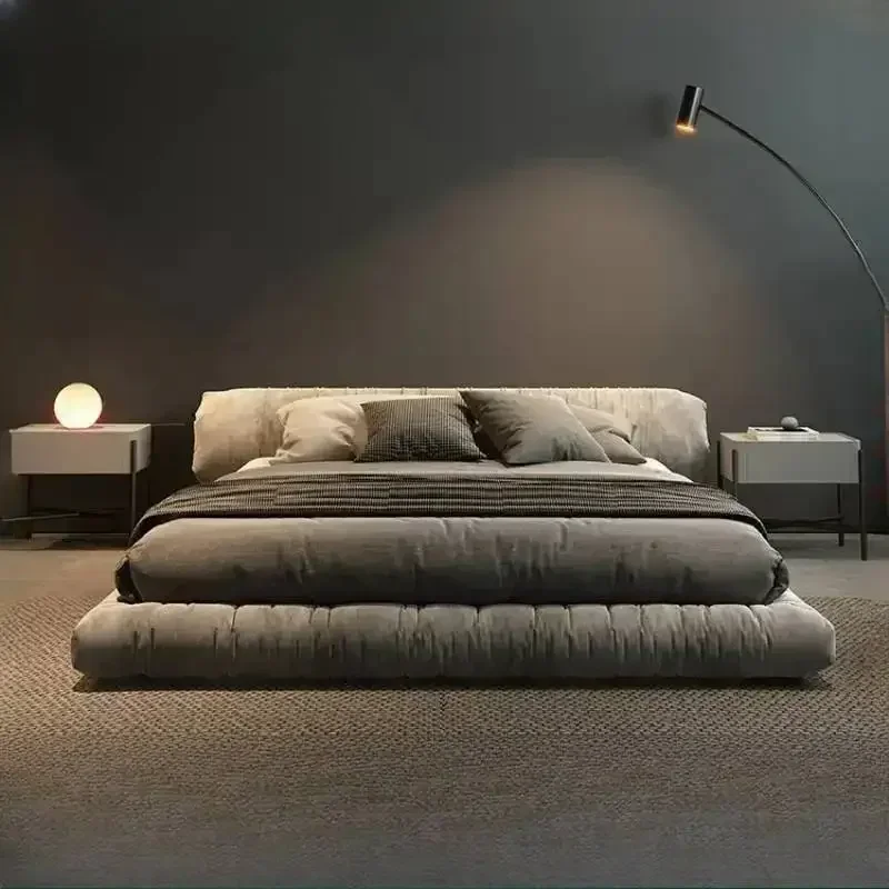 Factory Direct 2026 Top RatedCama doble elegante europea, cabeceros De lujo bastante únicos, Bases De cama con marco, juegos De