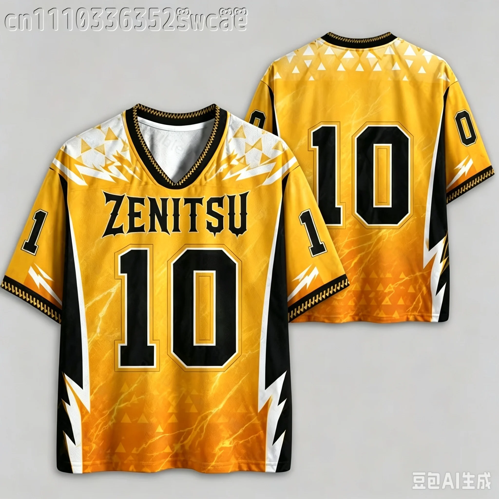 Demon Slayer Kamado Nezuko Sports Jersey Men's  T-shirt Summer Short Sleeve Anime Casual Pink Football Tee Tops FamilyMatching