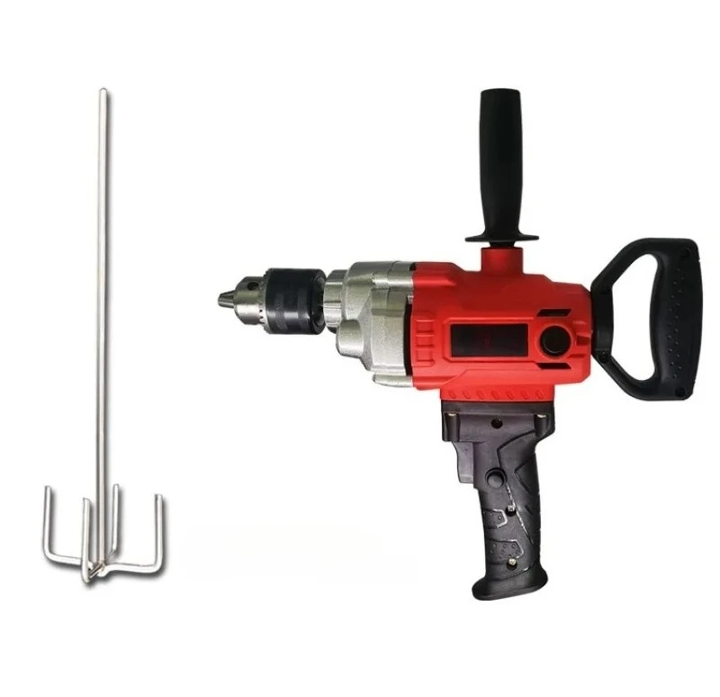 Aircraft Drill High Power Mixer Construction Site Putty Powder Cement Beater Hand Drill