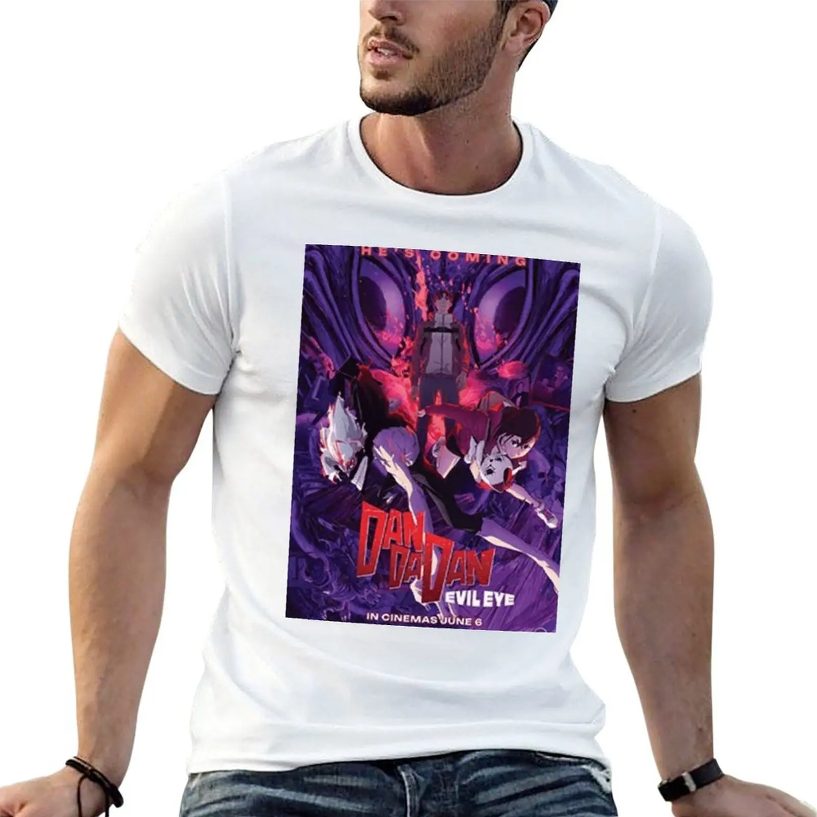 

Dandadan evil eye T-Shirt t shirt man luxury printed t shirts for man T-Shirt