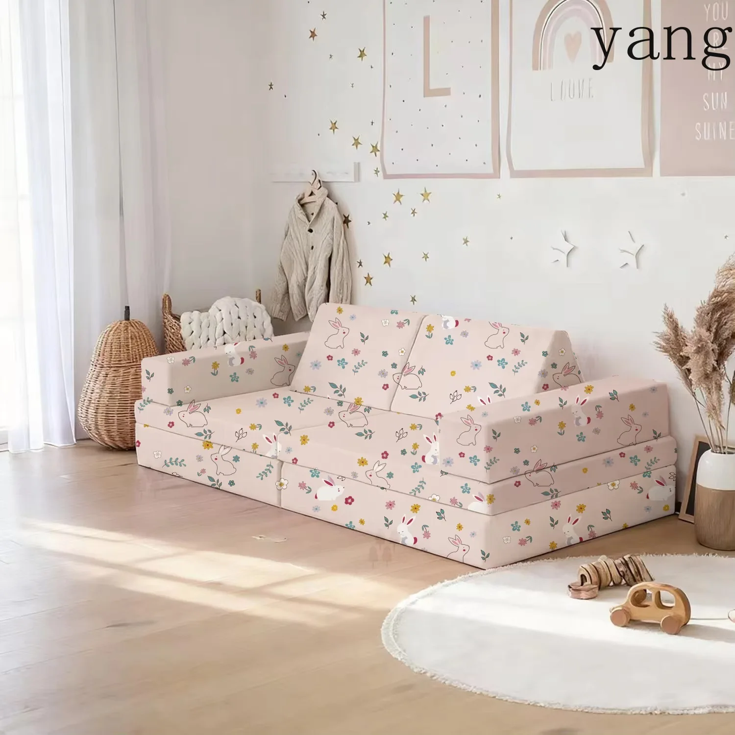 CX Modern Luxury Fabric Modular Sofa Set