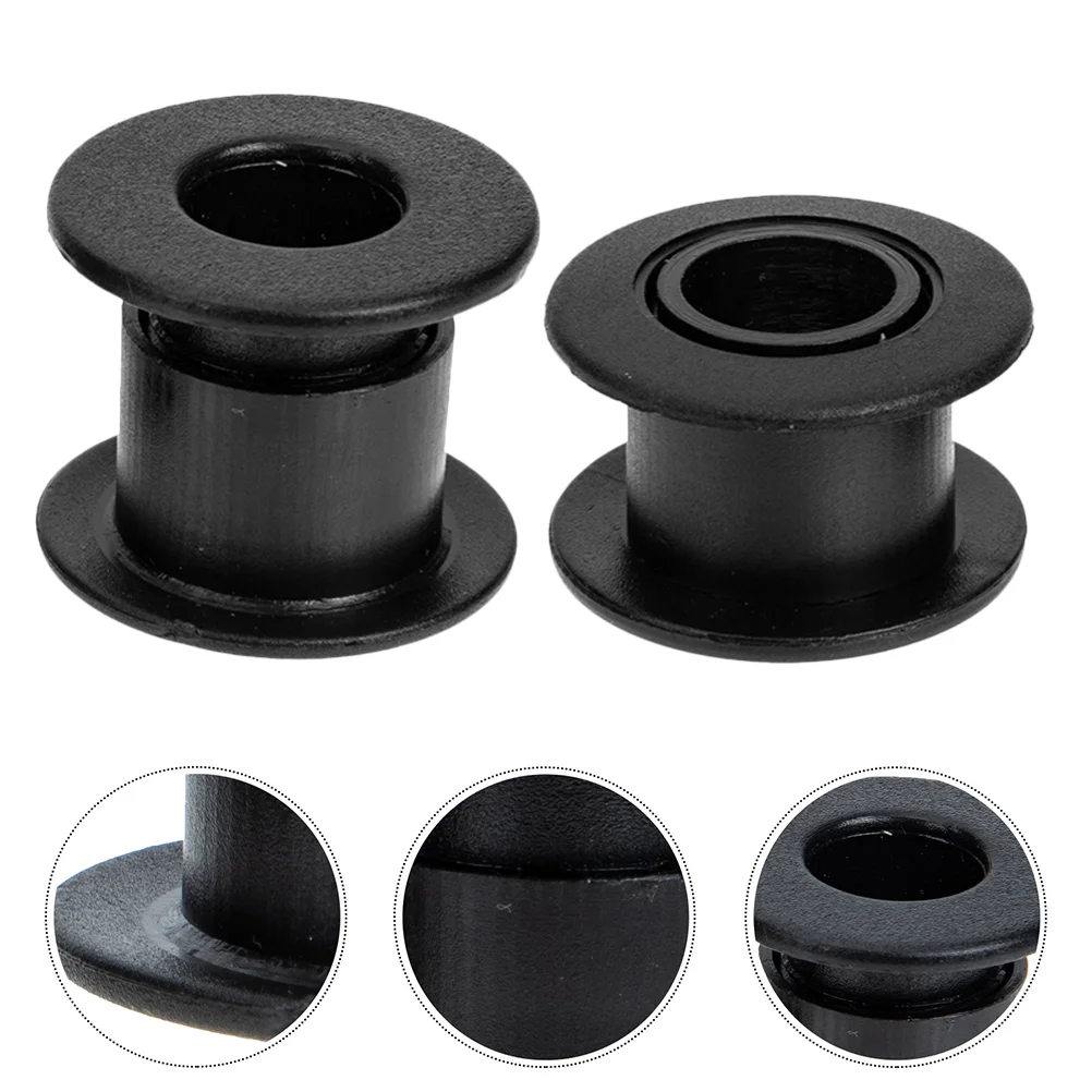 

10 Pcs Football Machine Bearing Foosball Bushings Parts 300X300X150CM Portable Black Soccer