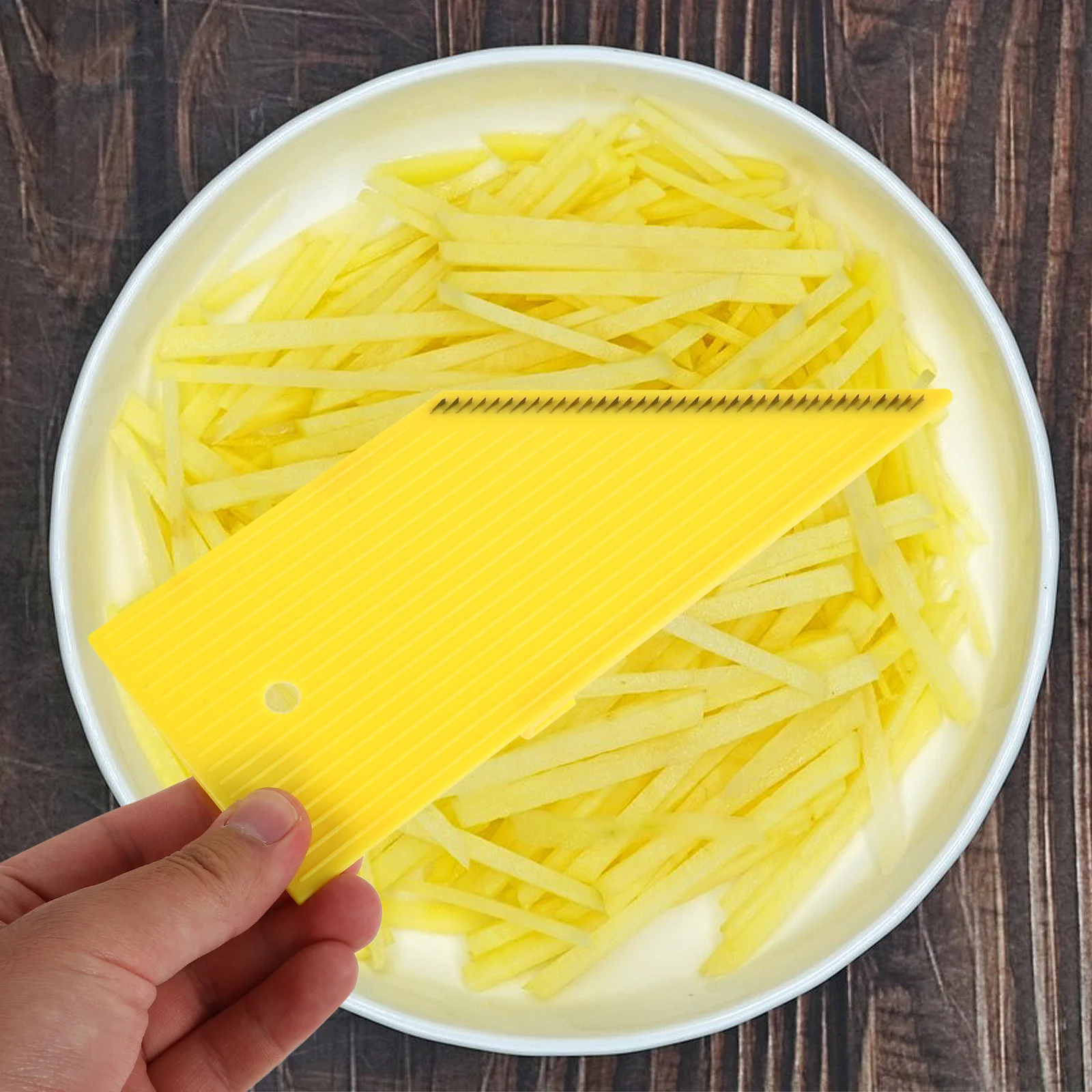 

Fine Shred Grater Handheld Vegetable Slicer For Potato Carrot Apple Pears Kitchen Accessory Reusable Ergonomic Handle