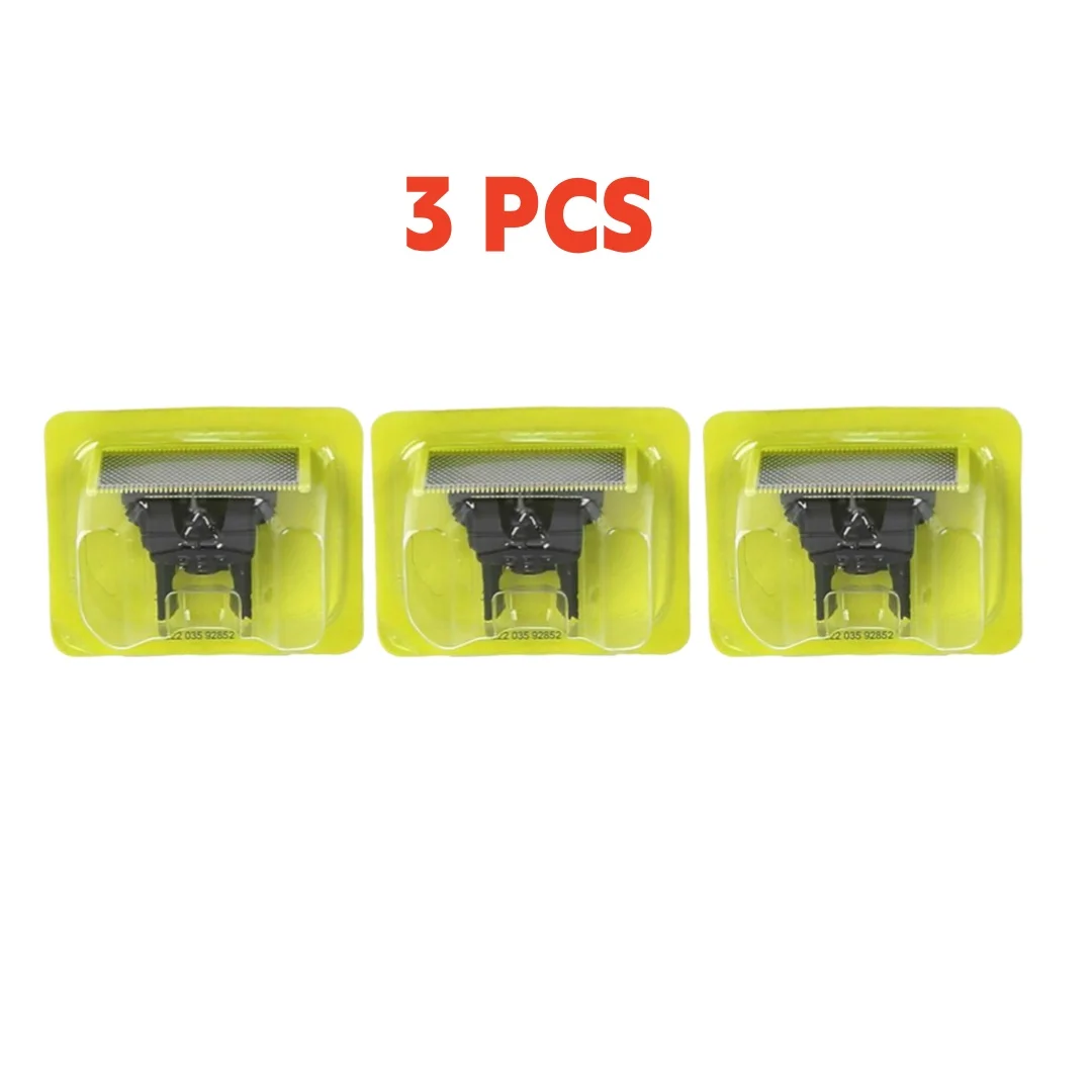 1 فرشاة/1 قطعة شفرات جديدة مزدوجة الجوانب من الفولاذ المقاوم للصدأ، رؤوس بديلة عالمية من سلسلة PR، قابلة للاستبدال وصديقة للبشرة