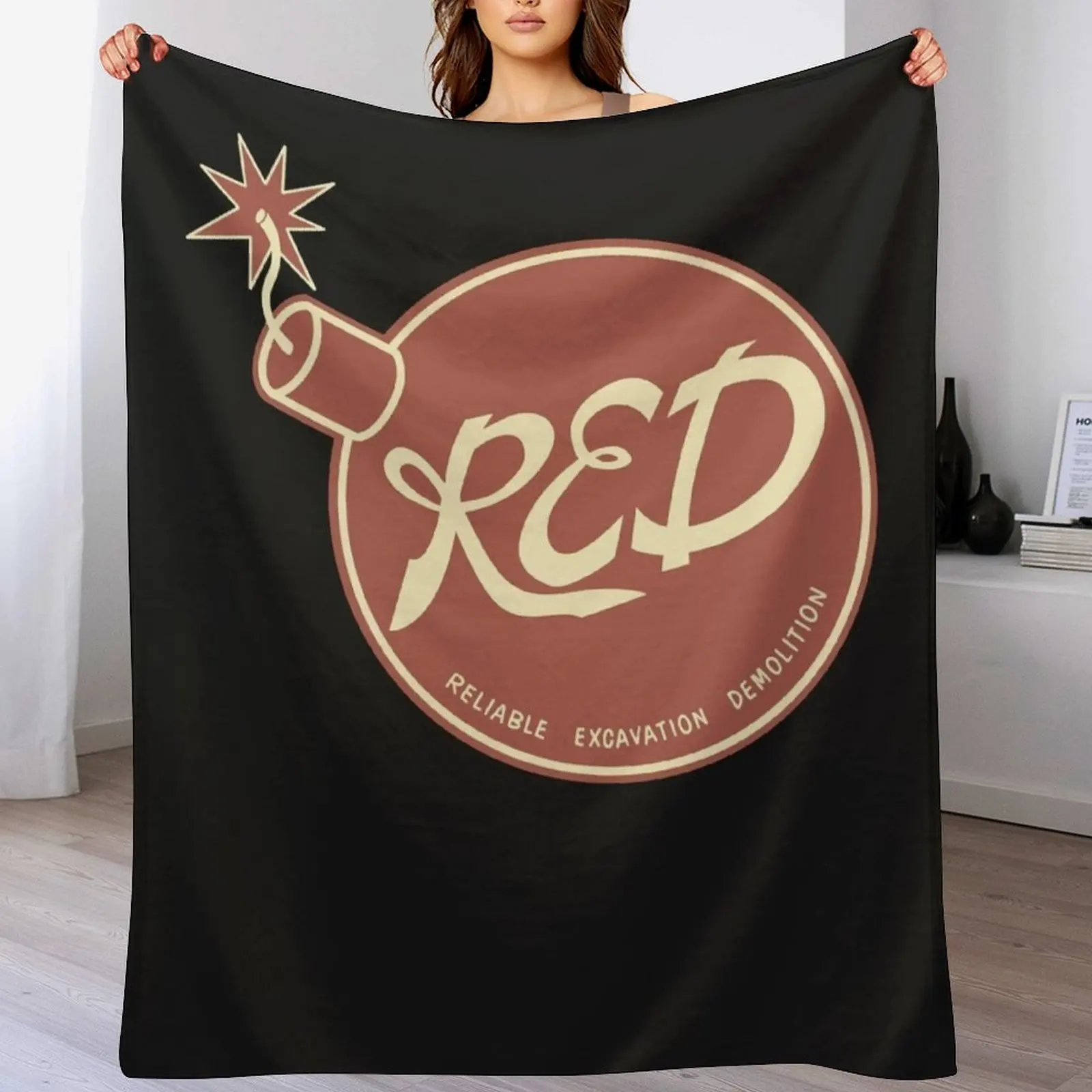 Team fortress red team Throw Blanket All Weather Soft Throw Blanket for Sofa