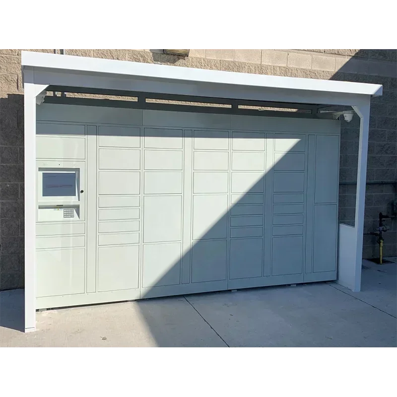 Self service Kiosk Smart outdoor parcel locker intelligent digital cabinet E-commerce container IOT mailbox network cupboard