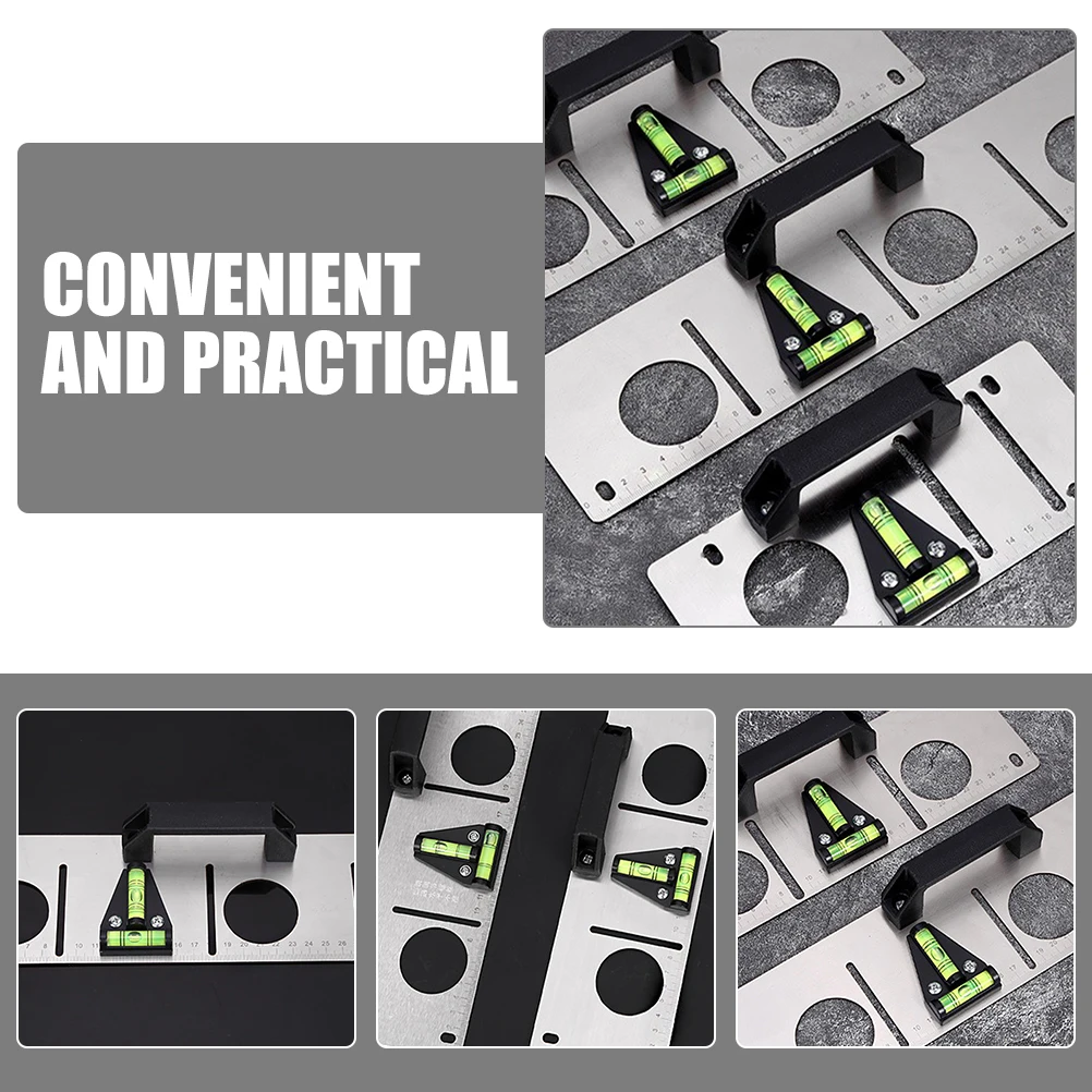 

5Pcs Bubble Level Tool High Precision Mini T Shape Spirit Level for Picture Hanging DIY Installation Small Portable Triangle