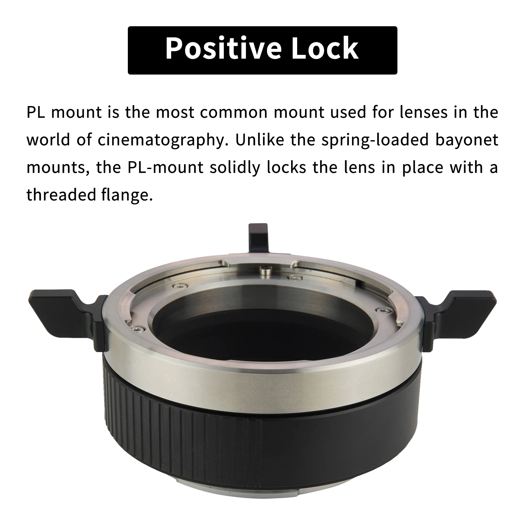 XPIMAGE PL to GFX Lens Mount Adapter Ring Compatible with PL Cinema Lenses for Fujifilm GFX Cameras GFX50 GFX100