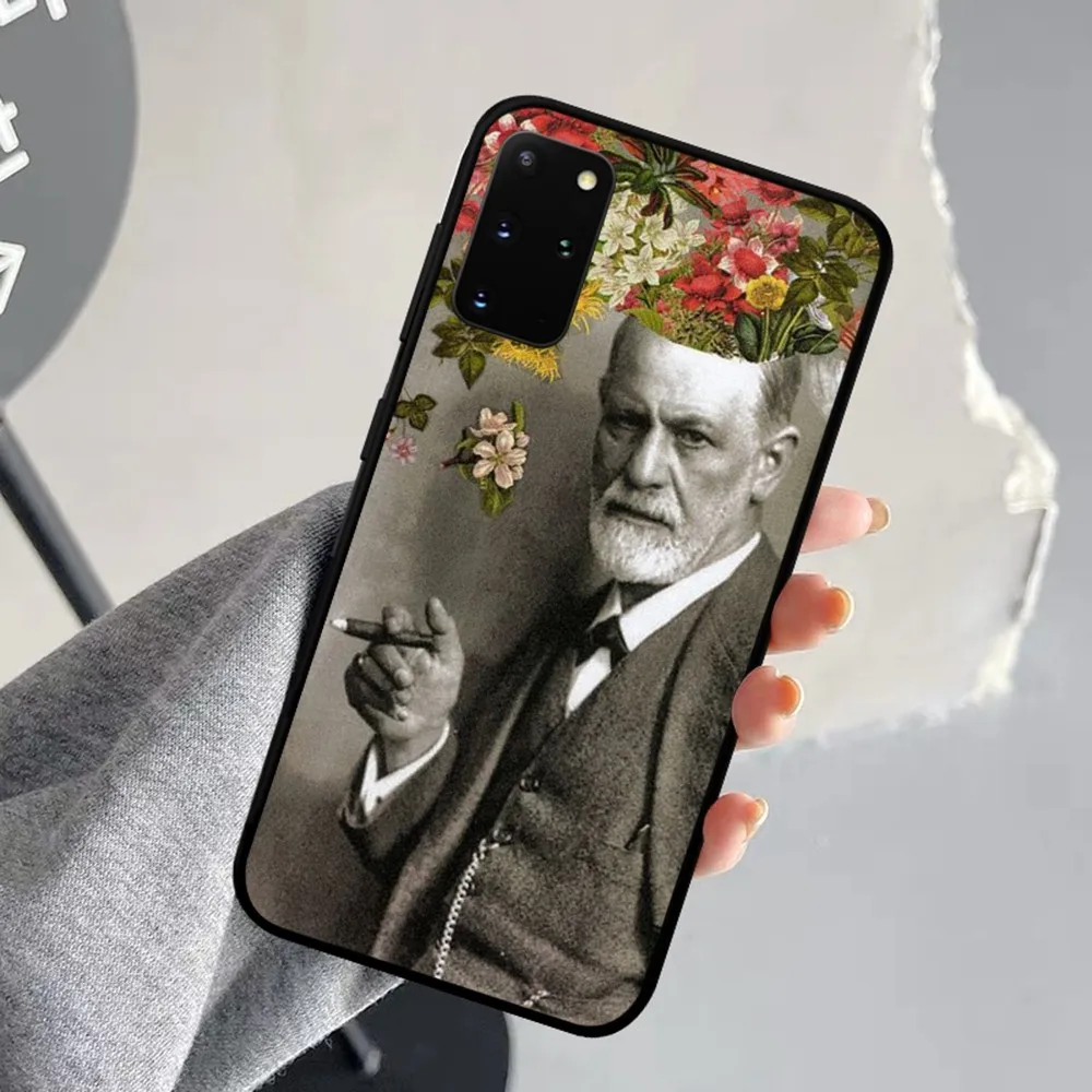 Sigmund psychoanalysis Freud Phone Case For Samsung S 9 10 20 21 22 23 30 23 24 plus lite Ultra FE S10lite Fundas