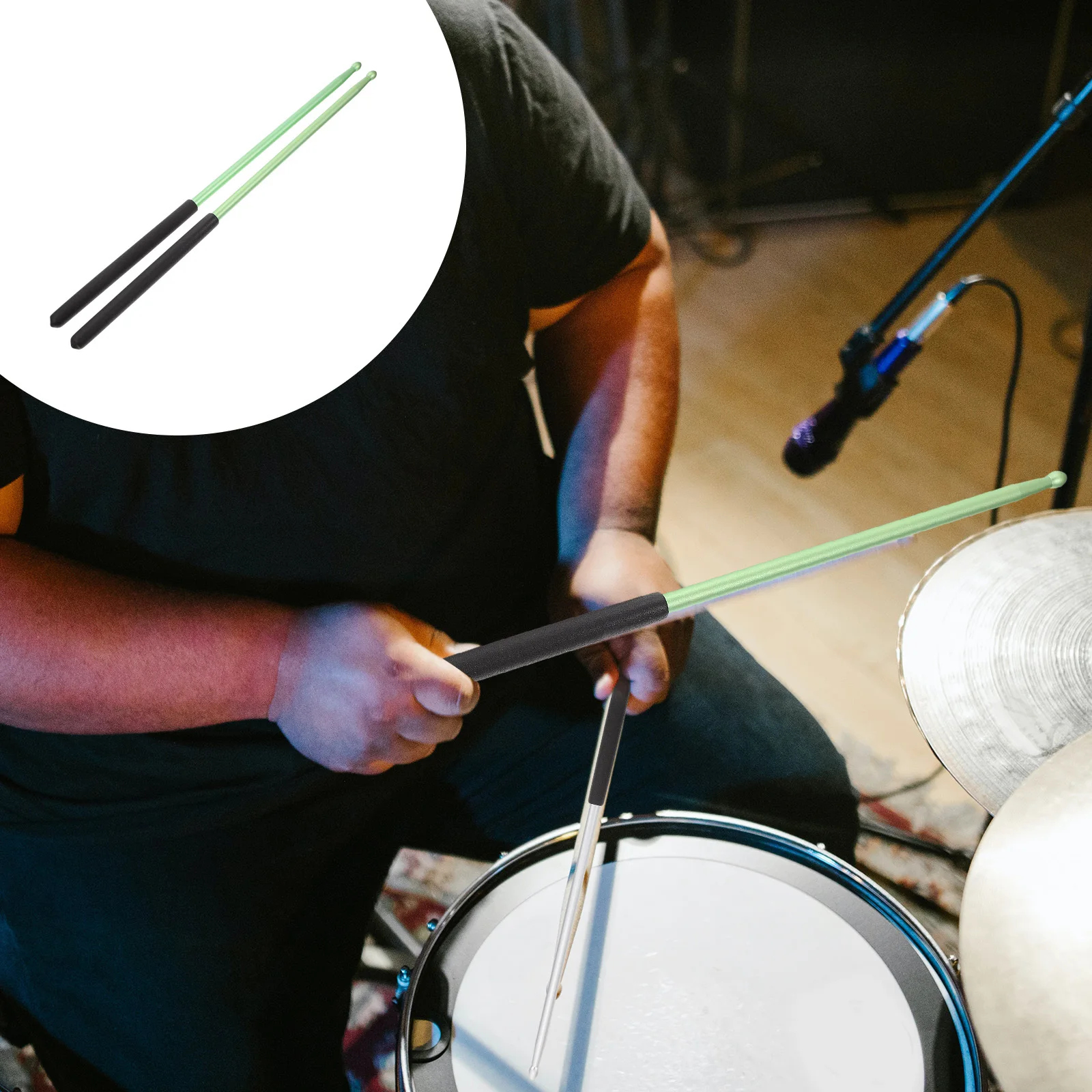 

2 Pcs Drum Percussion Accessory Music Drumsticks Instrument Accessories Mallets for