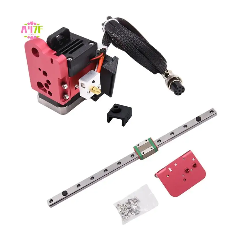 

A47F-Extruder Direct Drive Upgrade Kit With Linear Rail Slide Kit X Axis Linear Guide Kit With Backplane Bracket