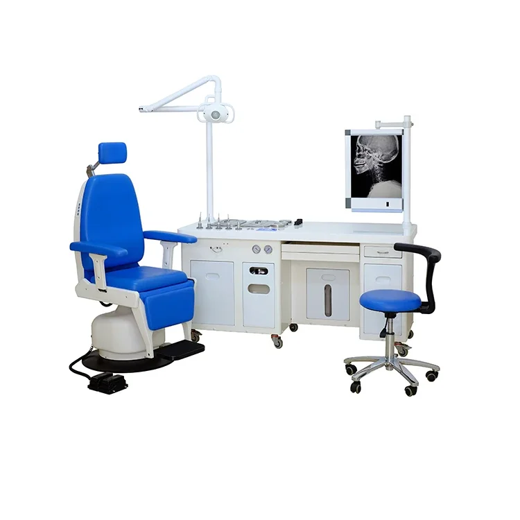 Clinic ENT Operating Workstation Ear Nose Throat Treatment Unit with Suction