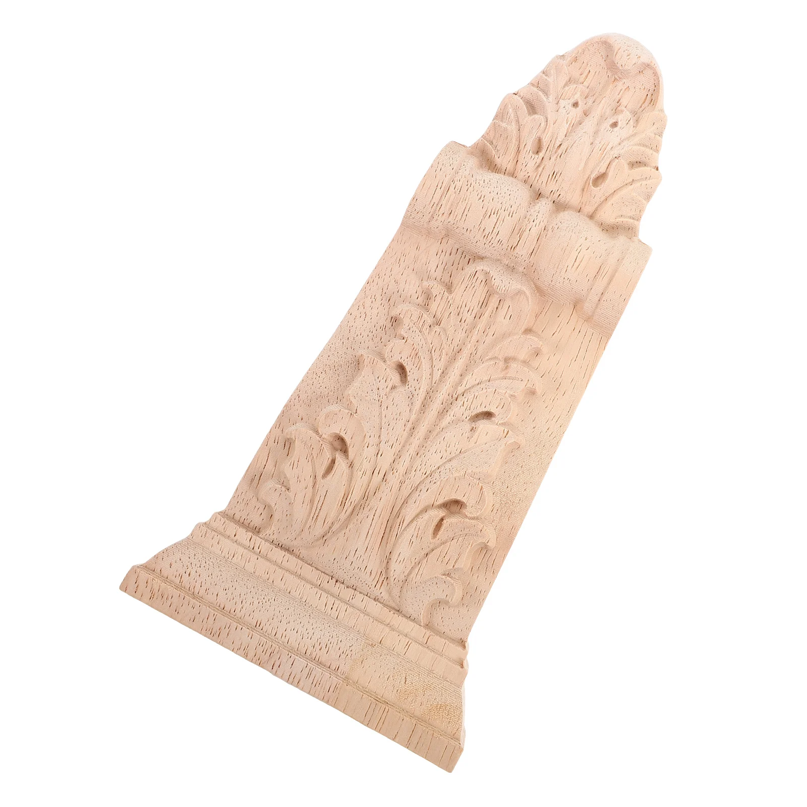 Capitais de madeira esculpida e corpos esculpindo coluna romana resistente fora das lâmpadas para parede de canto de madeira decoração de gesso para casa