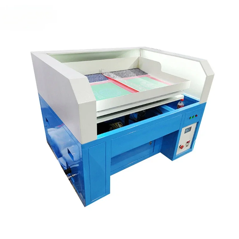 Automatic drilling machine, clothing fabric layout machine, ironing sheet sweeping drilling machine, flat bottom,