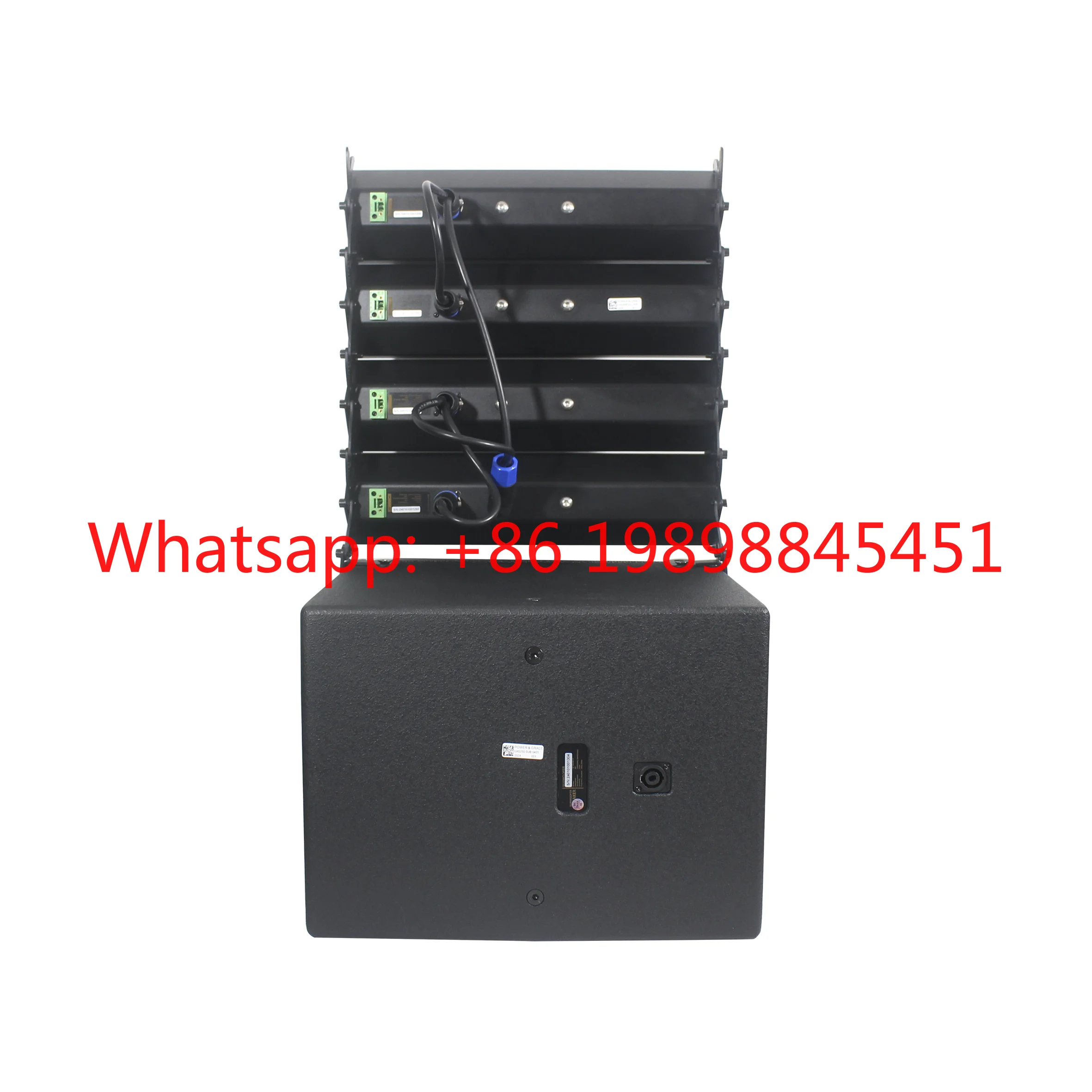 Subwoofer 250W and Full Range Speaker 240W T 10 Inch Line Array Professional Audio Pro Line Array System Mini Sound Passive