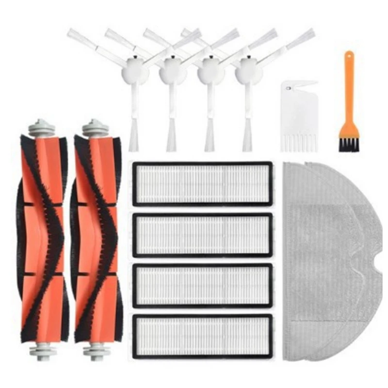 Hepa Filter Haupt bürste Mop Stoff Ersatz Kits für Xiaomi Mijia 1c Stytj01zhm Roboter Staubsauger Zubehör