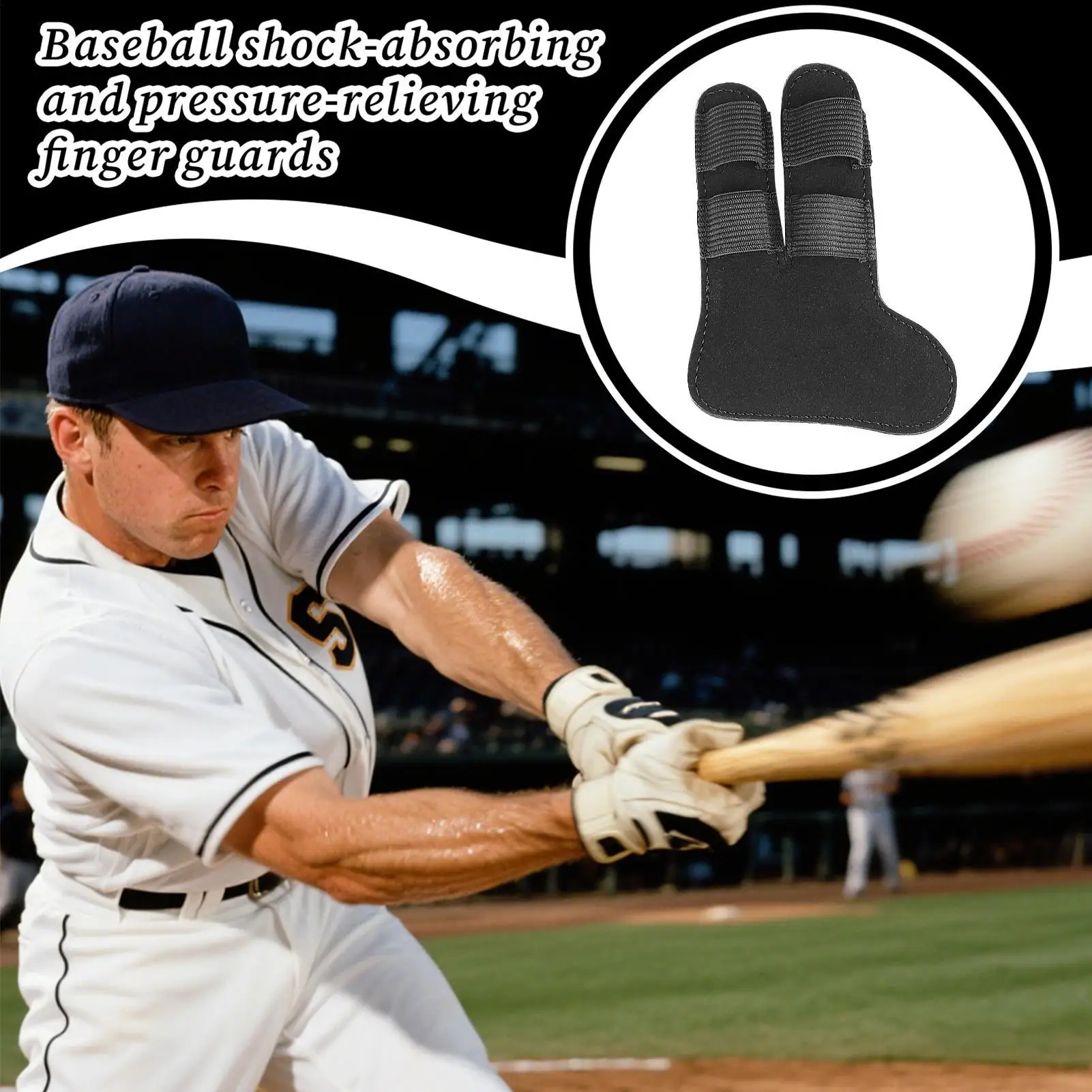 

Бейсбольная защита для большого пальца, нескользящая обертка для суставов пальцев, защитная защита для бейсбольного большого пальца для мужчин, молодежи, студентов, детей, спортсмен, качели