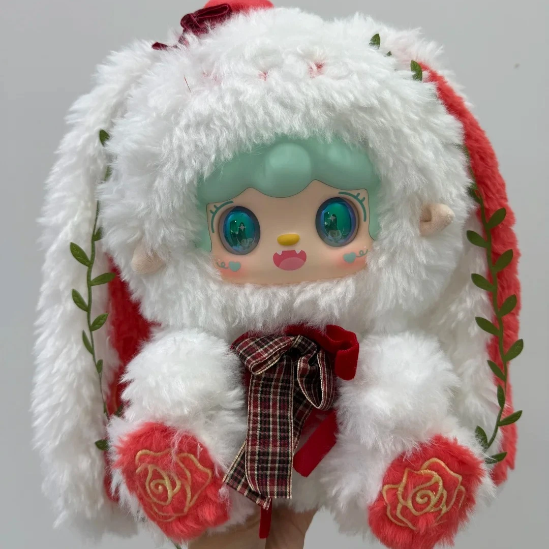 

Yooki 400% Bunny'S Florall Fragments Series BlindBox Kawaii Yooki Rabbit Plush Mystery Box Pendant Doll Anime Collectible Model