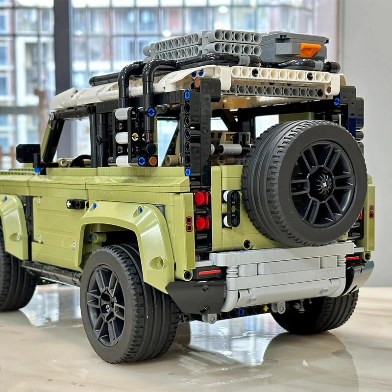 Land Rover Defender Off-Road Sports Model Car Set, Race Cars, Building Blocks Kits para amantes do carro e fãs do muscle car, 2573 pcs