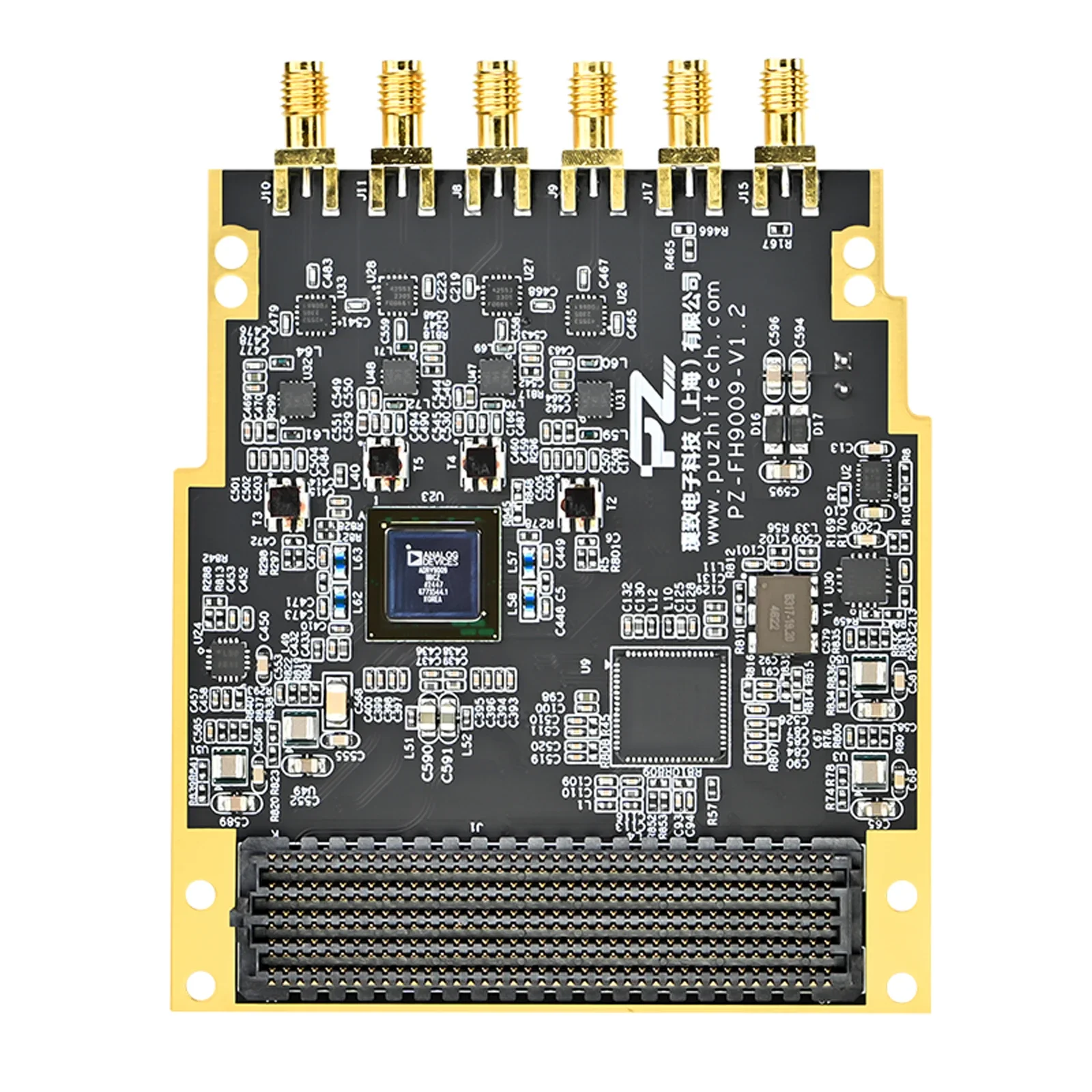 Puzhi PZSDR PZ-FH9009 SDR Software Defined Radio RF Demo Board FMC Daughter Card ADI ADRV9009 Dual RF Rx Kit Development