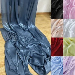 Bright light liquid water light organza wedding dress designer fabric diy handmade Lolita clothing fabric children's clothing