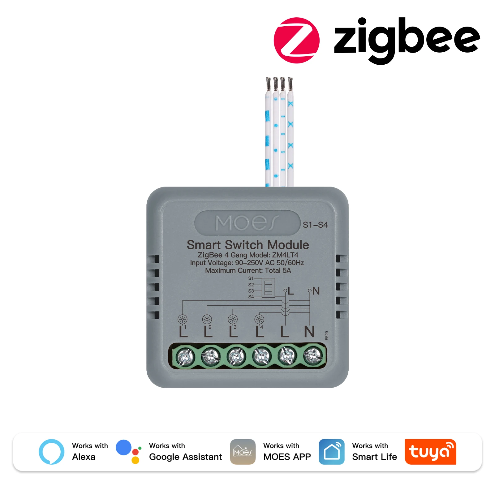 Variant: ZigBee 4 Gang