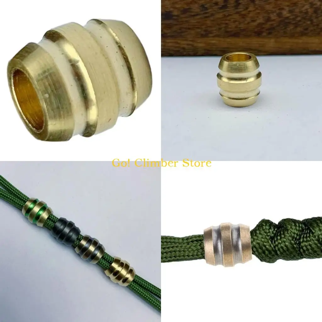 

Q84c латунный полый зонтик веревочный кулон -кусочка Paracord Outdoor Lanyard Penden