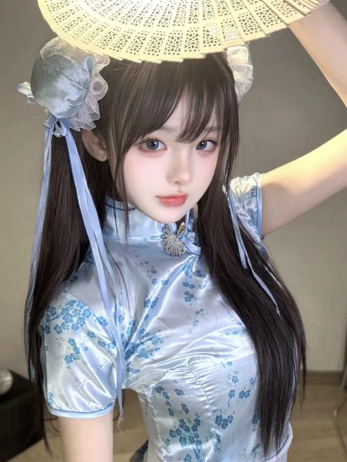 تنورة صينية جديدة من Sle Dr loween Cisas Cosplay orm تنورة خادمة ناعمة للفتيات ملابس يومية #5