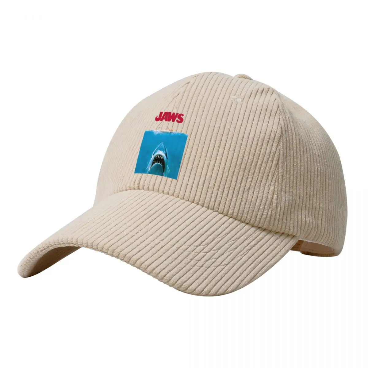 

Jaws Movie Poster Unisex Corduroy Baseball Cap