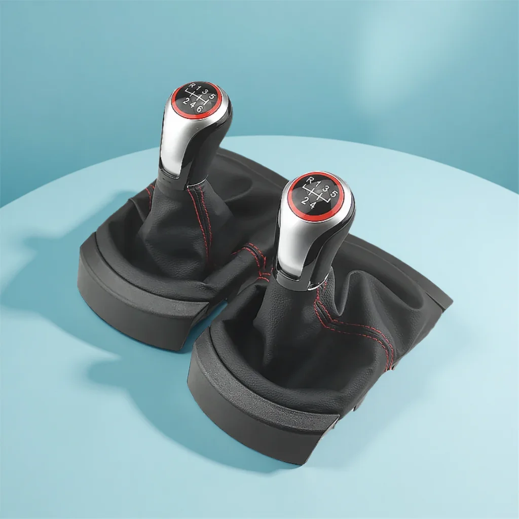 5 / 6 Speed Gear Shift Knob with Gaiter Boot Cover for SEAT Ibiza 2002-2010 Gear Stick Knob