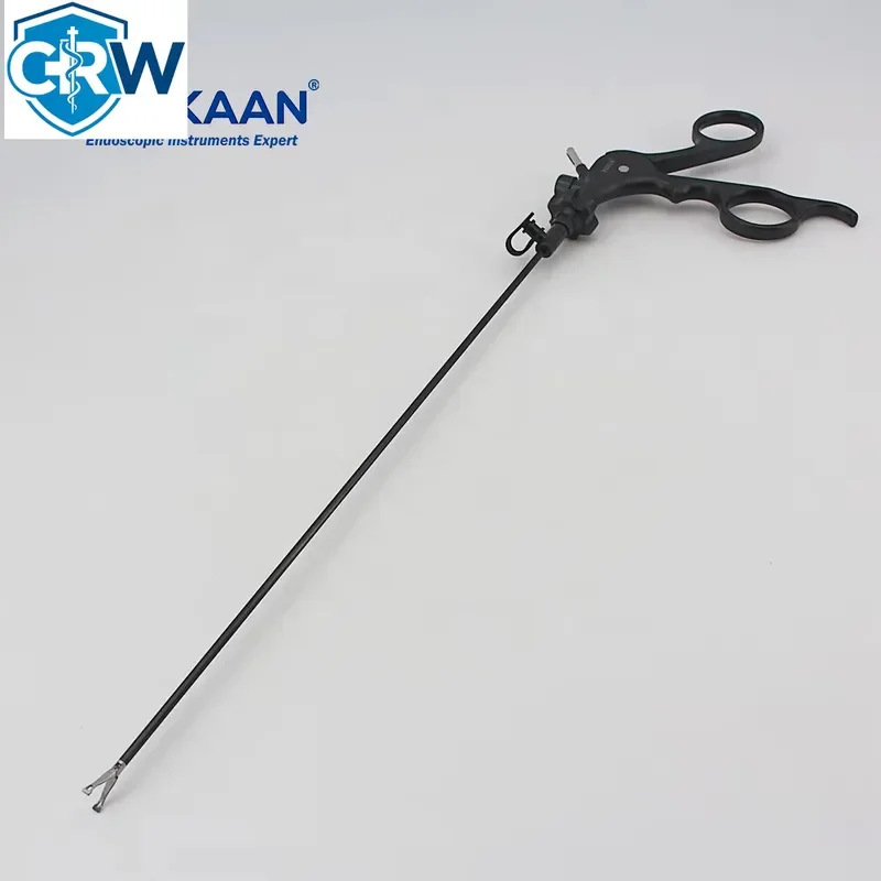 CRW Bestselling Reusable 5mm Endoscopic Bipolar Coagulating Forceps Manual Stainless Steel RHK FXE2312