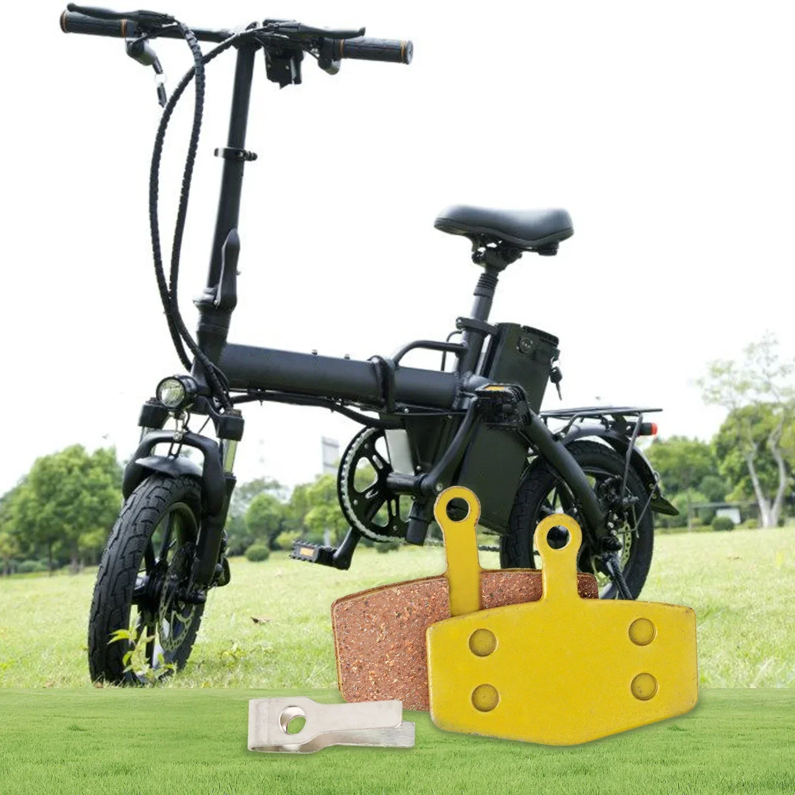 

1Pairs Ebike Disc Brake Pads Full Metal Disc Brakes Pad For Ebike S5 Brakes Pads Replacements Electric Bicycle Accessories