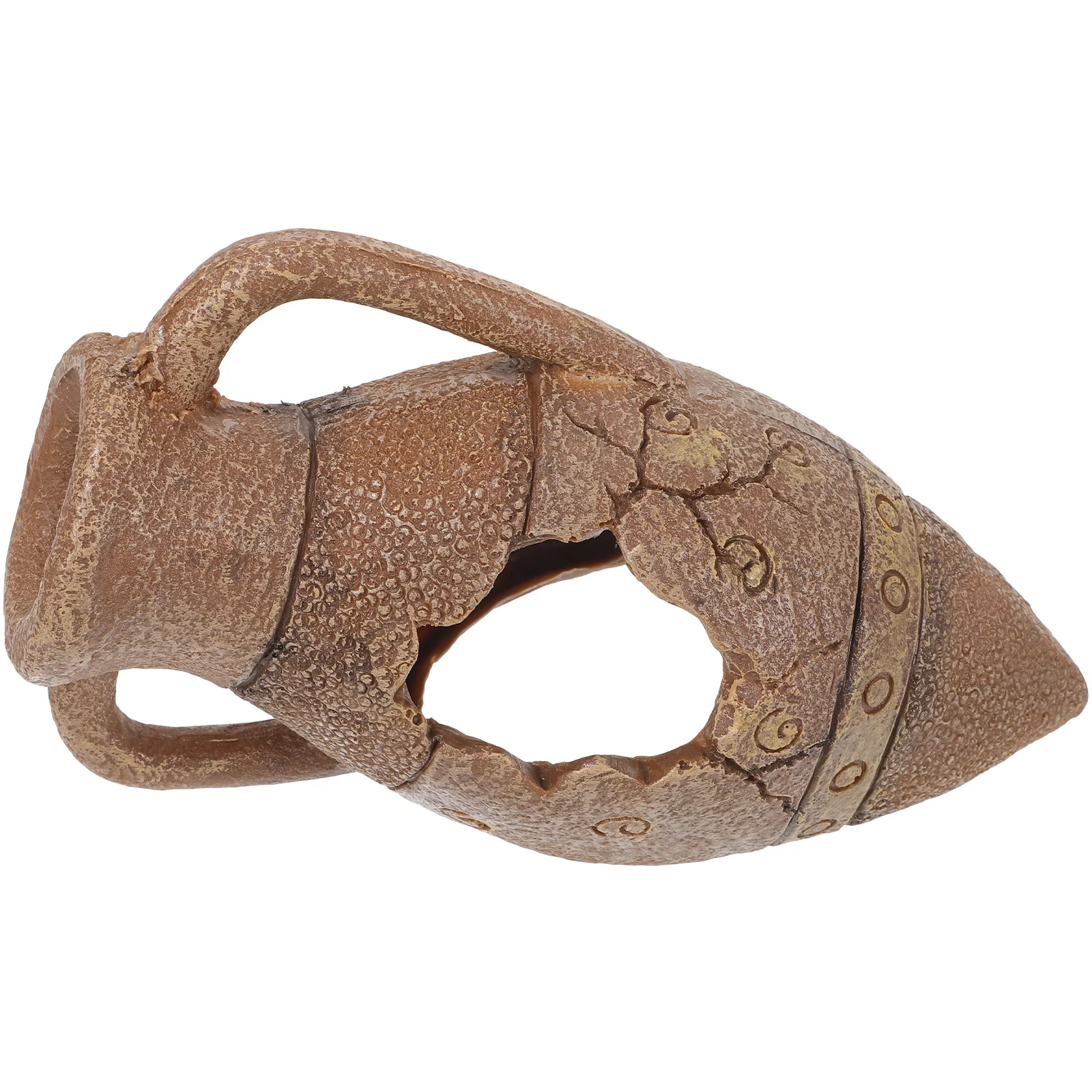 

Reptile Hideout Decoration Realistic Cave Safe Shelter for Small Reptiles Turtle Frog Gecko Box Decor Natural Landscaping Vivid