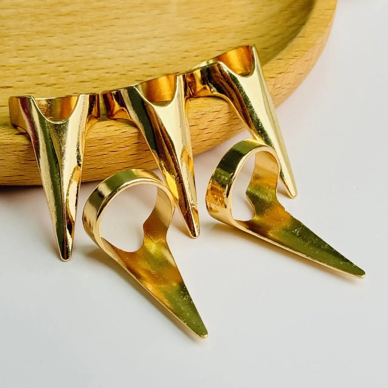 2/3/5/10pcs/Can Hairdressing Finger Claw Ring Stitching Layered Hairdressing Tool Accessories Braiding Hair