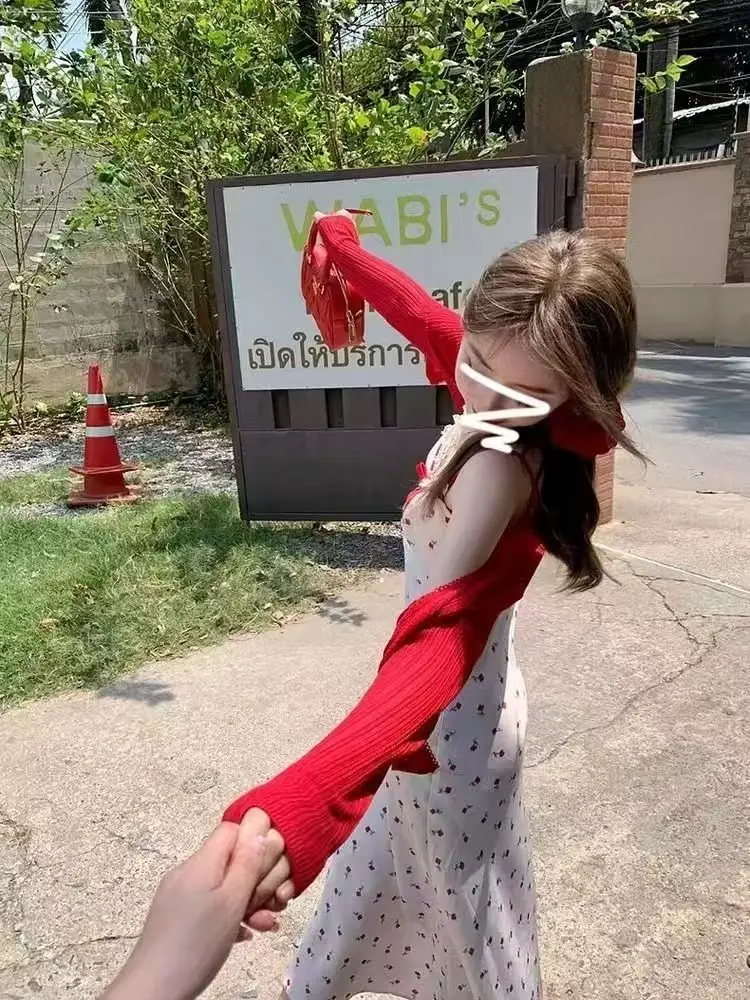 Abiti senza maniche da donna mezza spalla per donna autunno traforato scavato scavato prospettiva scavata trasparente OL trasparente