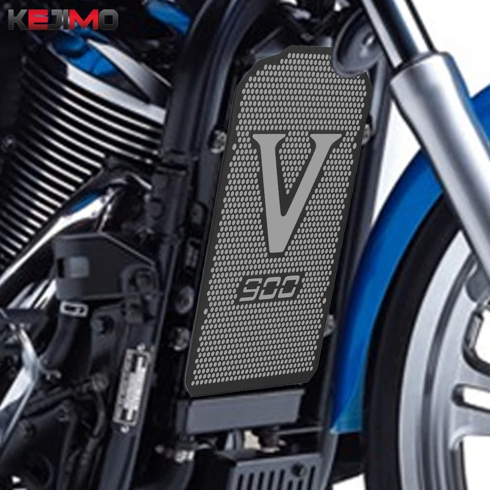 

Vulcan900 2024 2023 2022 Motorcycle Radiator Guard Grille Protection Cover FOR KAWASAKI VULCAN 900 Custom CLASSIC/LT VN900 2006-